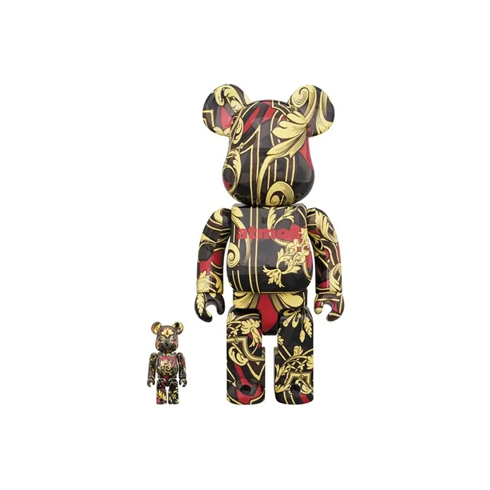 Bearbrick Atmos Scarf Black-0