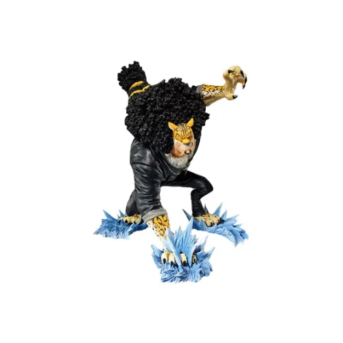 BANPRESTO Rob Lucci Glass Factory Ichiban Kuji One Piece Prize Scale Figures 10cm
