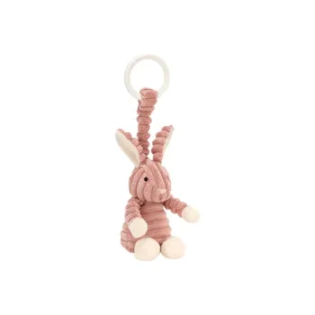 JELLYCAT Bunny Collection Corduroy Rabbit Charm Ring Dolls Plush Doll 15cm High