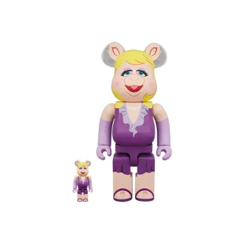 BE@RBRICK Miss Piggy Purple