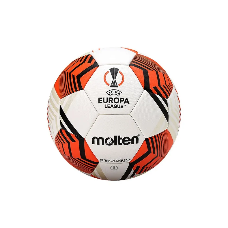 Molten Size 5 Soccer PU Seamless Thermal bonding Unisex White Orange-1