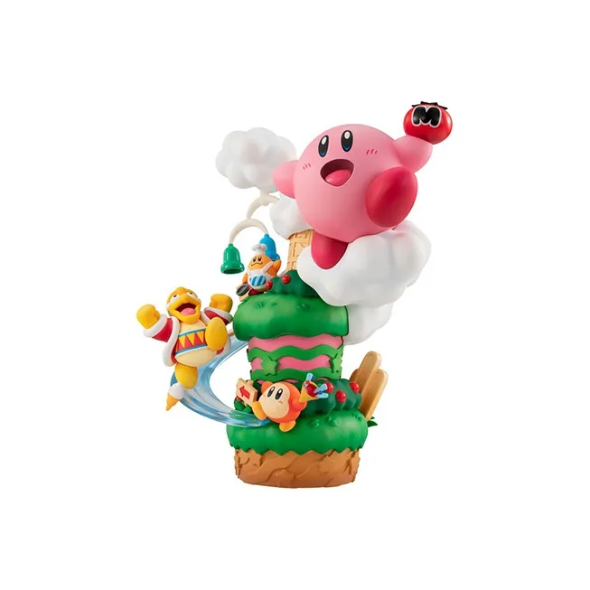 Kirby Skating Kirby White Dolls Plush Doll 18cm High-2