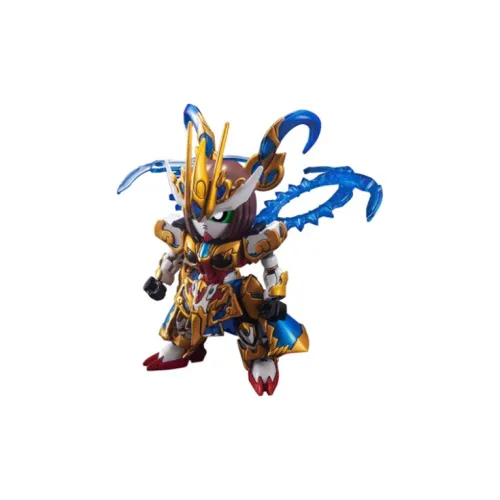 BANDAI SD BB Warrior SD Gundam World Sangoku Soketsuden Sun Shangxiang Strike Rouge Gundam Model Kits 8cm