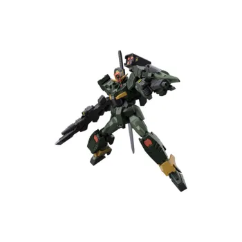 BANDAI Hg 1/144 Scale Gundam 00 Command QanT Model Kit Green