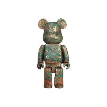 BE@RBRICK Steven Harrington Royal Selangor Bronze Si Xiong Trendy Figures 400%