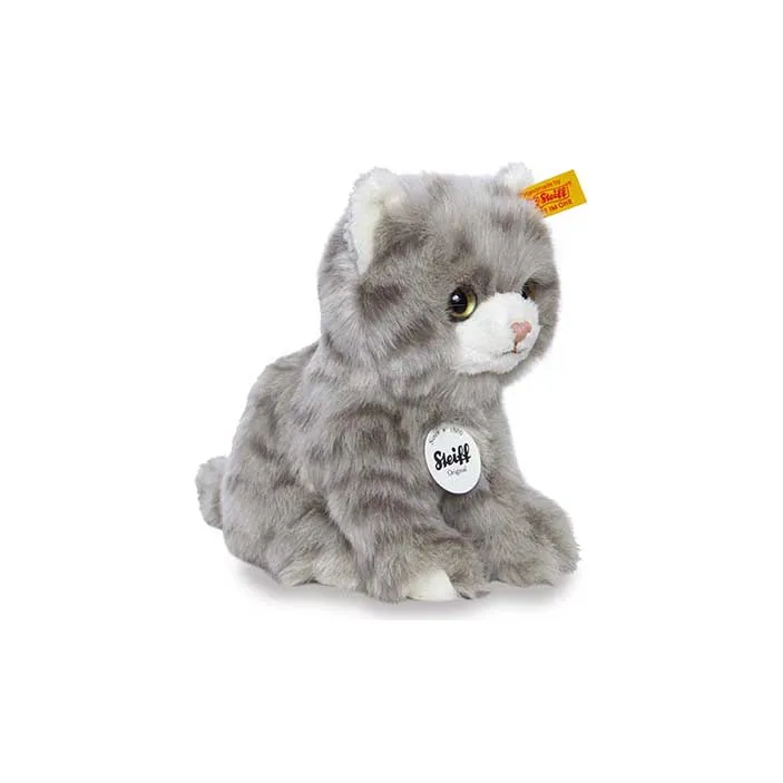 Steiff Animal Stella Kitten Minka Gray Dolls Plush Doll 17cm Height-2