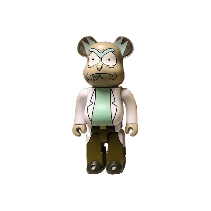 BE@RBRICK 400% Bait Rick And Morty & Rick Trendy Figures 28cm-1