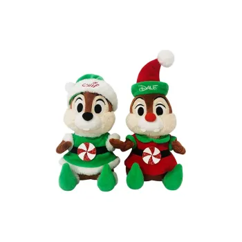 Disney Christmas Series Disney Figure Print Chip 'N Dale Dolls Plush Doll 28cm High