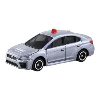 TAKARA TOMY Tomica Alloy Car Collection Red And White Box 1 120 No.2 Subaru WRX S4 Police Car Assembled Models 3.9cm