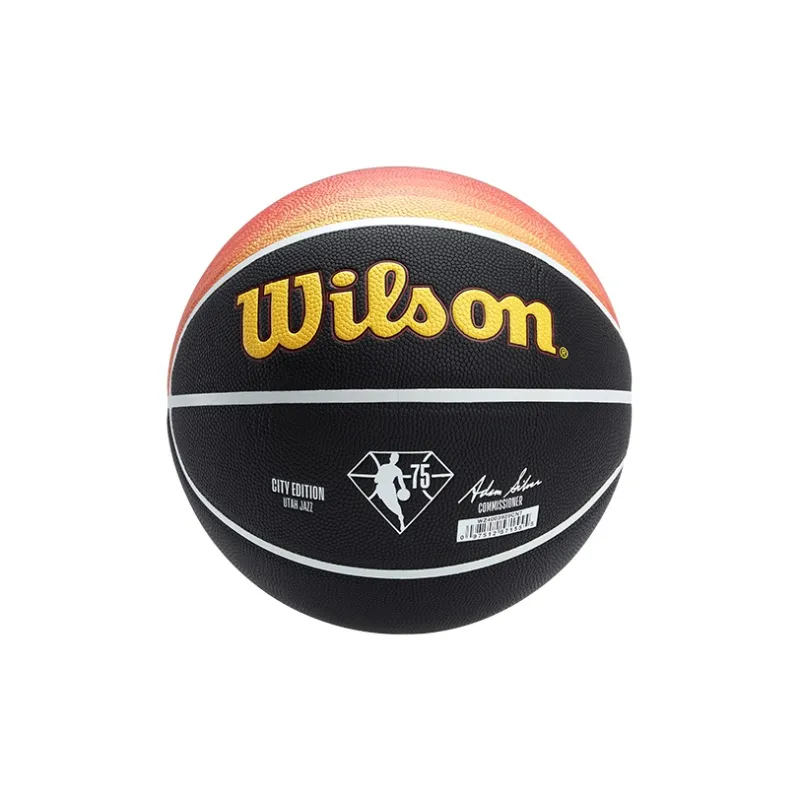 Wilson x NBA PU Basketball Black Pink Size 7 Training Unisex-2