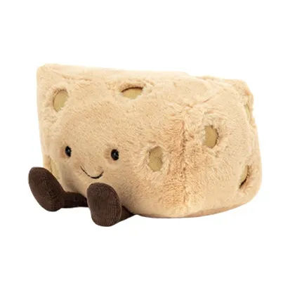 JELLYCAT Amuseable Swiss Cheese Plush Toy-2