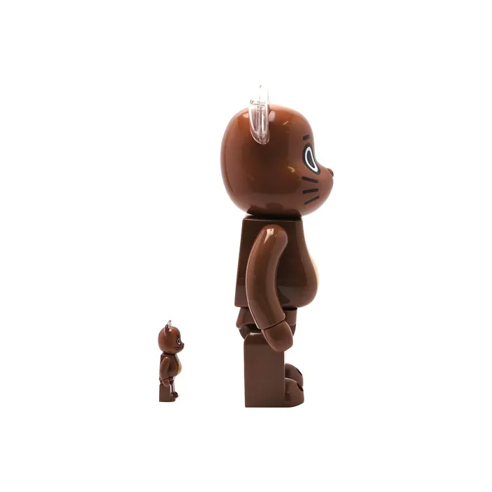 BE@RBRICK Zodiac Cat Brown-1