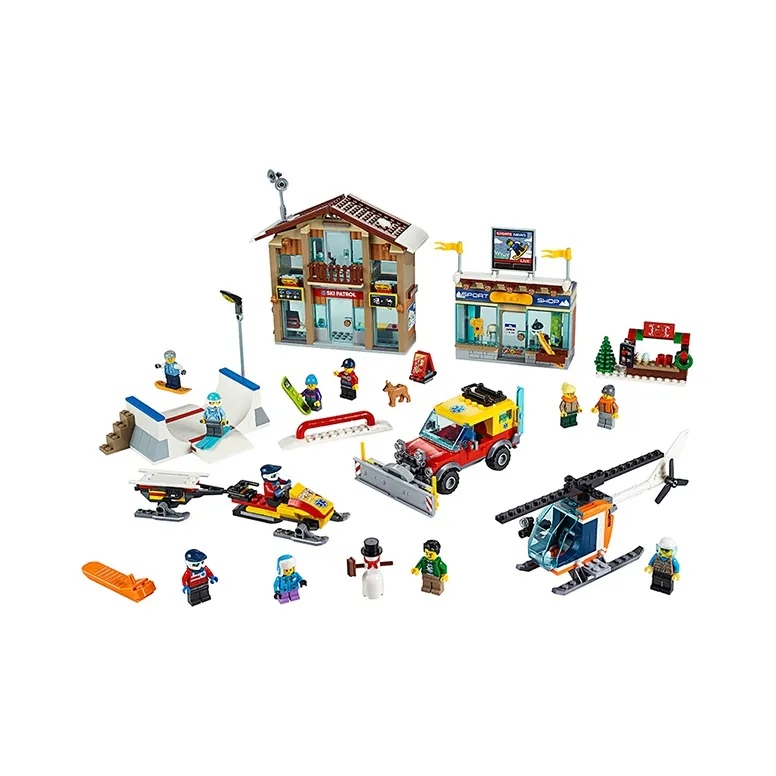 LEGO City Collection, Ski Resort Building Blocks 806pcs 60203-1