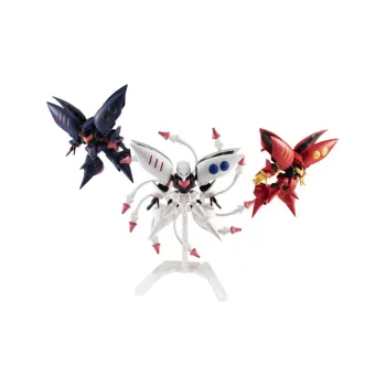 BANDAI MSE Mobile Suit Zeta Gundam Z Qubeley Set Model Kits 6.5cm