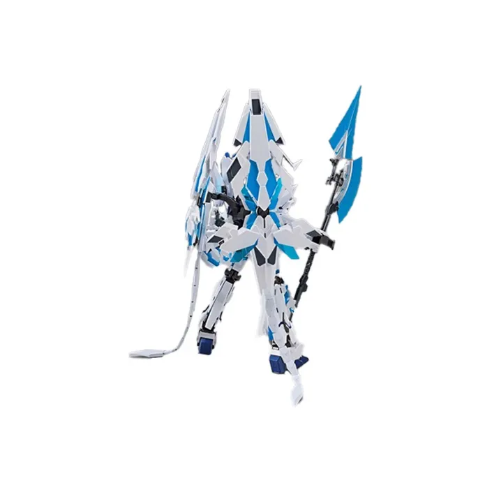 BANDAI MG 1 100 Unicorn Gundam Unit 01 Mobile Suit Gundam UC Perfect Unicorn Gundam Model Kits 18cm-2