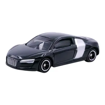 TAKARA TOMY Black Size 6 Audi R8 Coupe Alloy Car Assembled Models