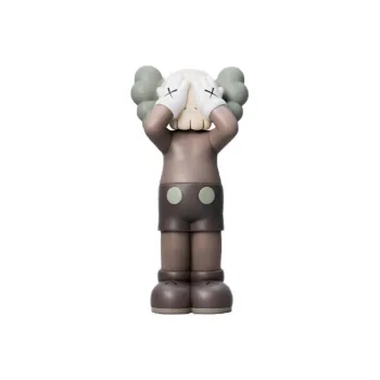 KAWS HOLIDAY UK Station COMPANION Vinyl Doll Trendy Figures Brown/Gray/Black 25cm