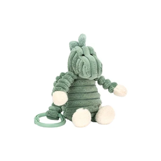 JELLYCAT Animal Corduroy Dinosaur Keychain Dolls Plush Doll 16cm High-3