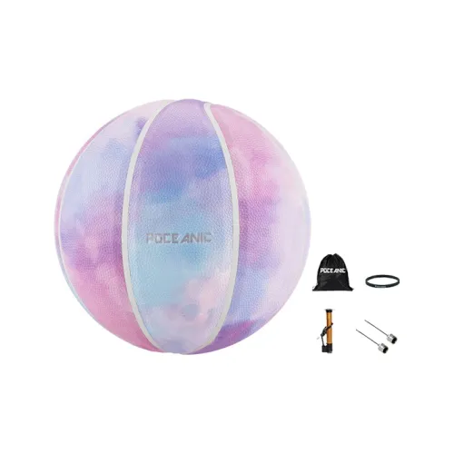 Poceanic Futuristic Collection PU Basketball Gradient Afterglow Size 6 Training Women's