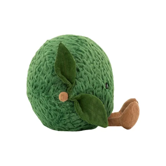JELLYCAT Fun Food Collection Green Lemon Dolls Plush Doll 15cm Height-3