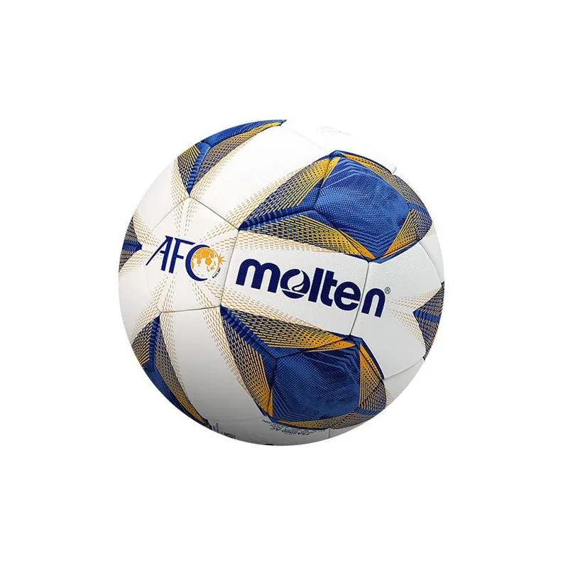 Molten Size 5 Soccer PU Seamless Thermal bonding Unisex Blue White-4