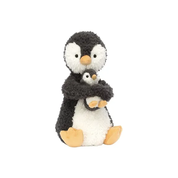JELLYCAT Polar Regions Collection Animal Flock Penguin Dolls Plush Doll 24cm Height-0