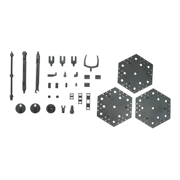 BANDAI Mobile Suit Gundam/Other Characters Gundam, Moveable Base 4 Model Accessories Black-0