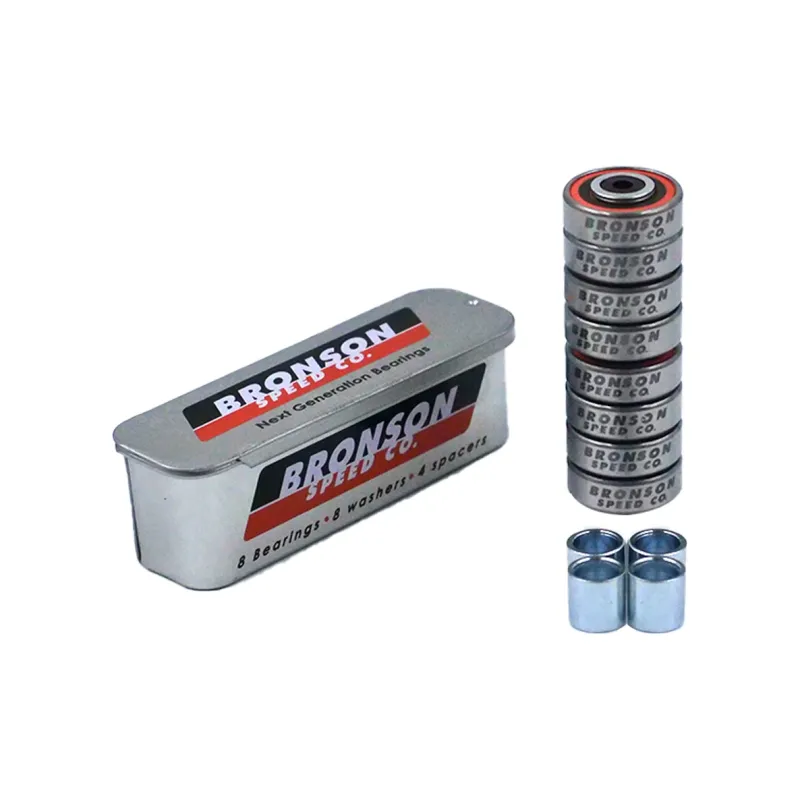 BRONSON Skateboard Bearings Pack Of 8 Capsules-2