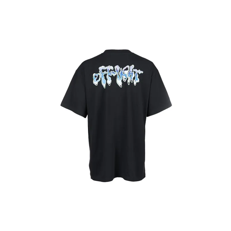 OFF WHITE 90's Liquid Oversized T Shirt-1