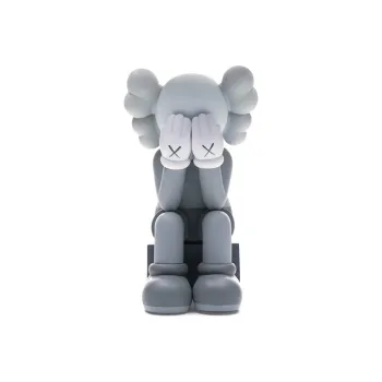 KAWS Passing Through Open Edition Vinyl Figure Grey