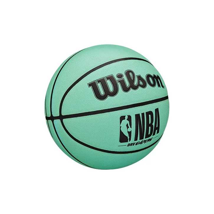 Wilson NBA Series PU Basketball Green Size 7 Ball Training Unisex-3