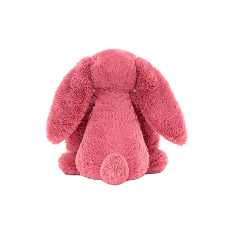 JELLYCAT Bashful Cerise Bunny Plush Toy-3