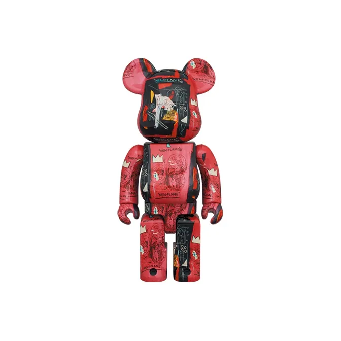 BE@RBRICK Andy Warhol x JEAN MICHEL BASQUIAT Doll 100%+400%/1000% Unisex-2