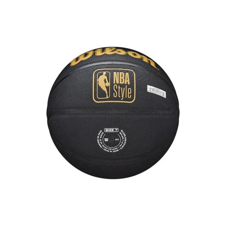 Wilson x NBA PU Basketball Black Size 7 Ball Training Unisex-3