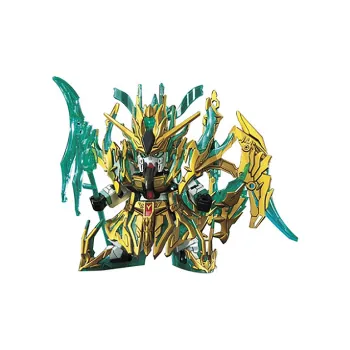 BANDAI SD Gundam World Sangoku Soketsuden Divine Warrior Romance Of The Three Kingdoms Guan Yu Model Kits 8cm