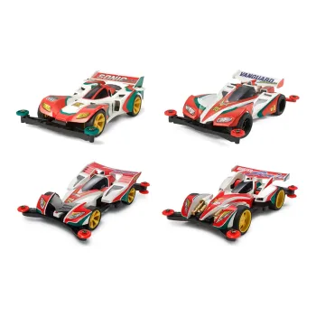 Tamiya Mini 4WD Car 4WD Brothers Xingma Lie Model Kits