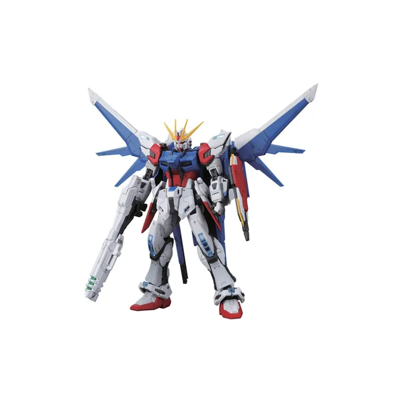 BANDAI RG 1/144 Gundam Build Fighters Try GAT X105B/FP Full Equipment Build Strike Gundam 13cm Hobby Model-1
