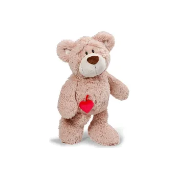 NICI Heart Bear, Toto, Healing/Sleep Companion, Extra Large, Coffee Dolls Plush Doll 80cm Height