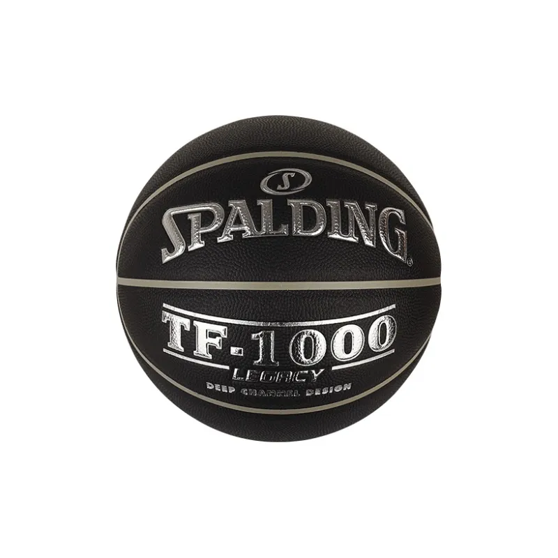 SPALDING TF Collection TF 1000 74 520Y PU Elite Quality Basketball Black Size 7 Training Match Unisex-0
