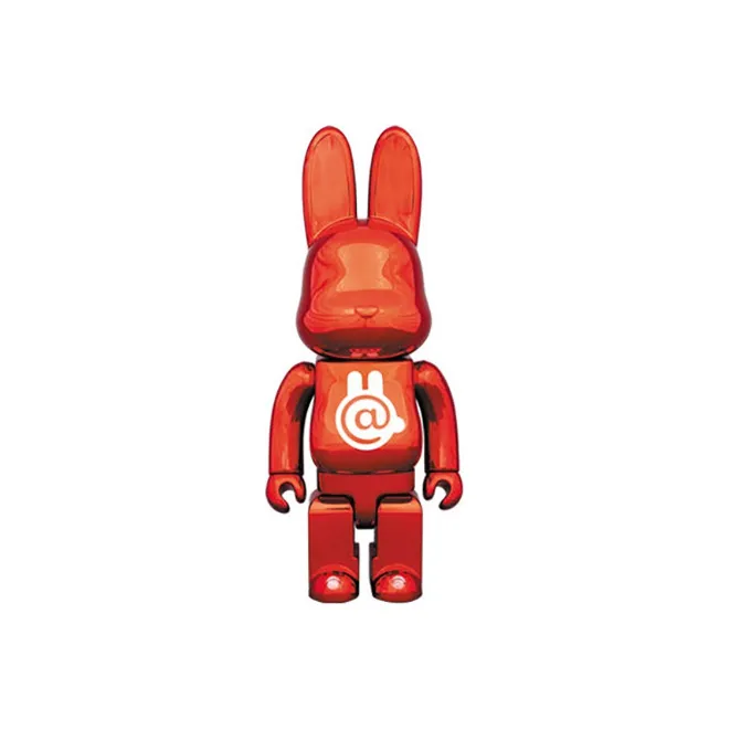 BE@RBRICK Rabbrick Chrome Red-1