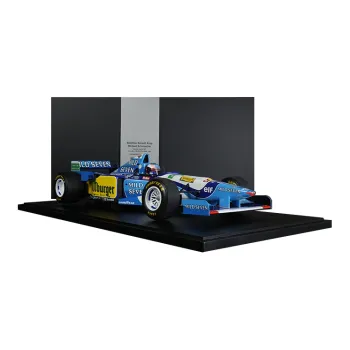 MINICHAMPS Car Model BENETTON RENAULT B195B SHUMACHER F1 Racing, Resin Assembled Models
