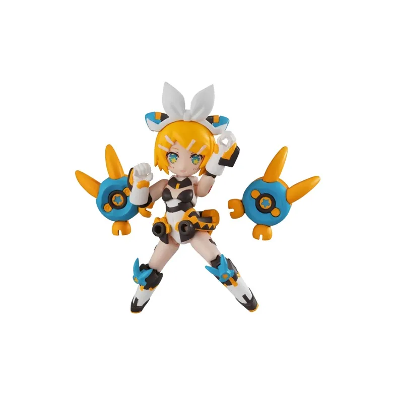 MegaHouse Hatsune Miku Desktop Armed Girlish Hatsune Miku Collection Full Box 3 Pack Assembled Models-2