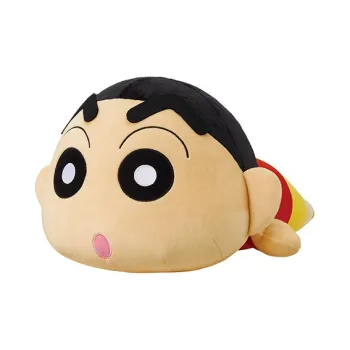 BANPRESTO A Reward Wild Field Shinji Crayon Shin Chan A Prize Themed Little New Dolls Plush Doll 40cm High