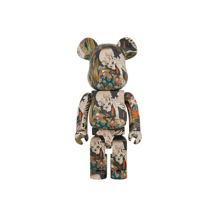 Bearbrick Utagawa Kuniyoshi The Haunted Old Palace At Soma 100%400%1000%-1
