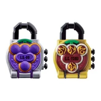 BANDAI Kamen Rider Gaim CSM Collection Lock Seed Set Model Accessories