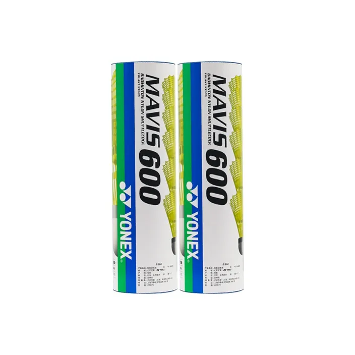 YONEX Mavis Collection M 600 Nylon Shuttlecock 6 Pack Nylon Shuttlecocks-0