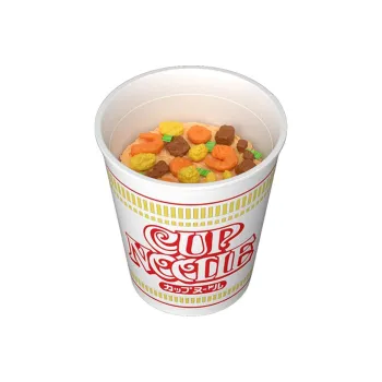 BANDAI Food BEST HIT CHRONICLE 1/1 Opening Cup Joy Nisshin Cup Noodles Model Kits