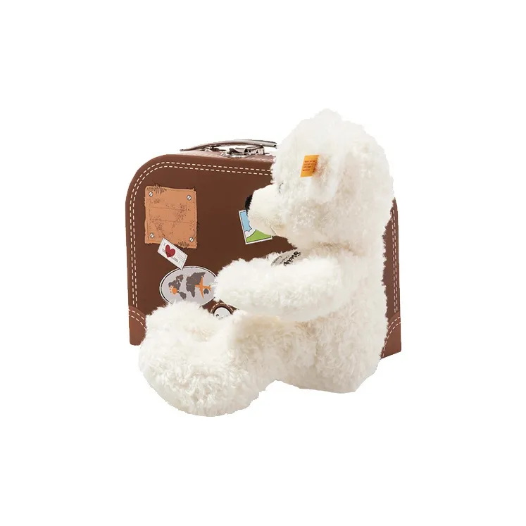 Steiff Lotte Teddy Bear With Suitcase Dolls Plush Doll 28cm High-1