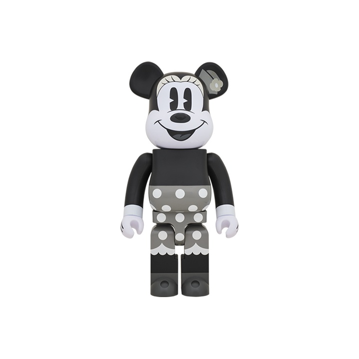 BE@RBRICK MINNIE MOUSE (B&W Ver.) 1000%