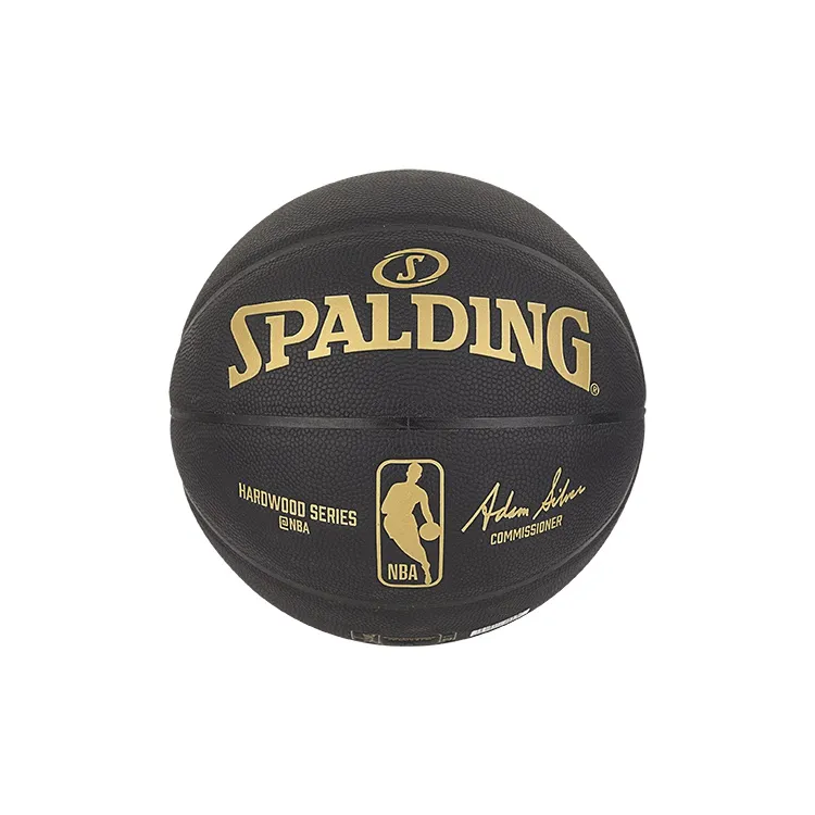 SPALDING PU Basketball Black Size 7 Training Unisex-1